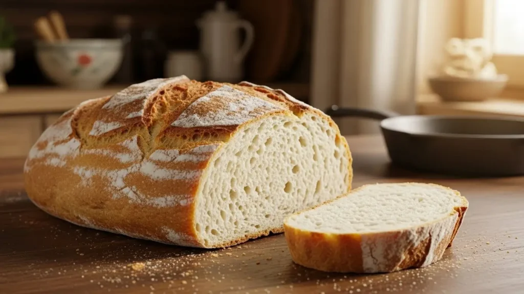 pão caseiro sem ovo