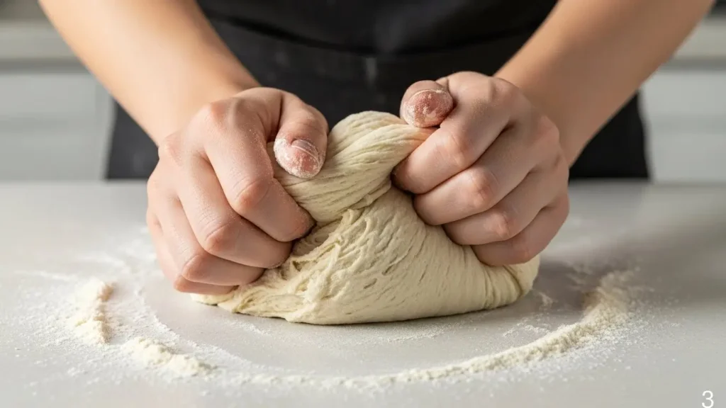 massa de pizza sem ovo