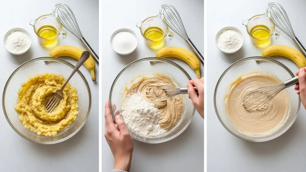 bolo de banana sem ovo