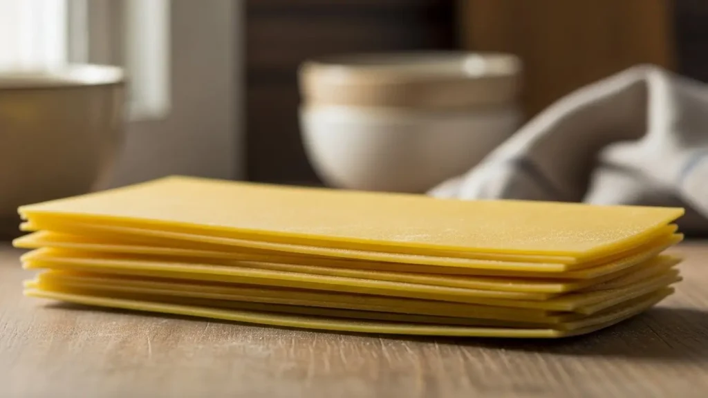 massa de lasanha sem ovo