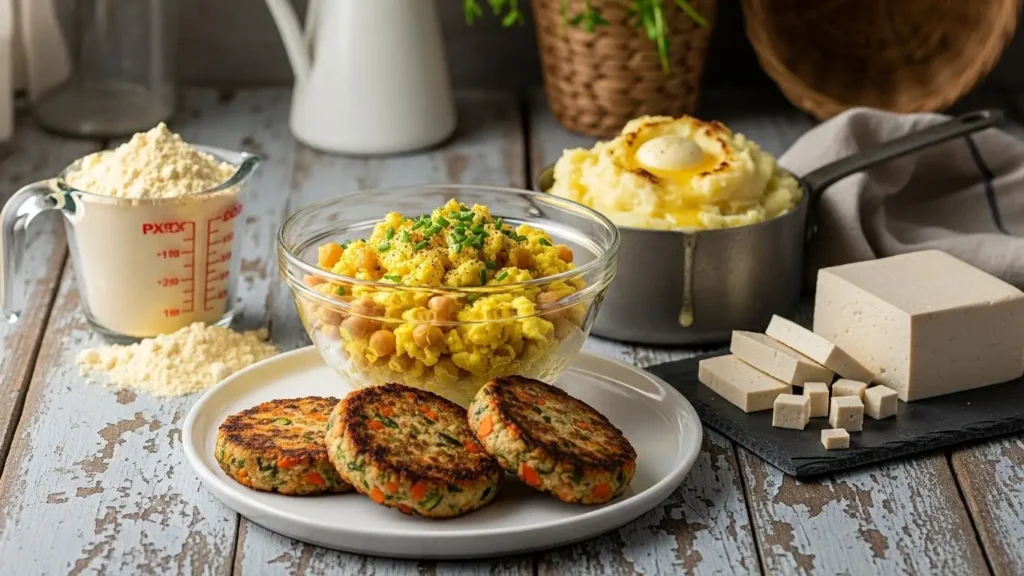 ingredientes para substituir o ovo